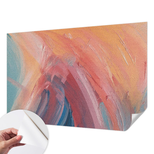 3D tapeta na stenu Farebné výbuchy