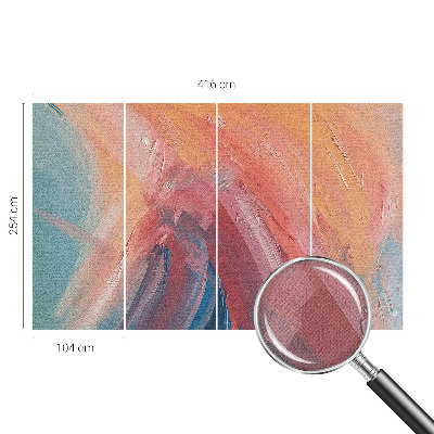 3D tapeta na stenu Farebné výbuchy