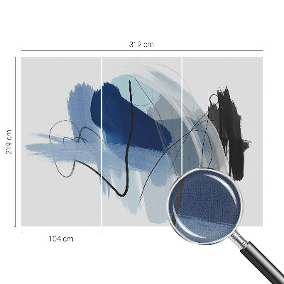 Fototapeta do detskej izby Farebné abstrakcie