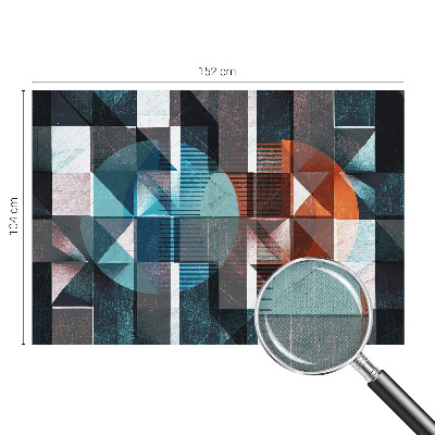 Tapeta do detskej izby Abstraktné formy