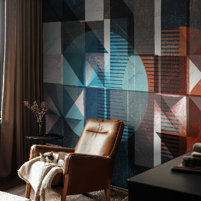 Tapeta do detskej izby Abstraktné formy