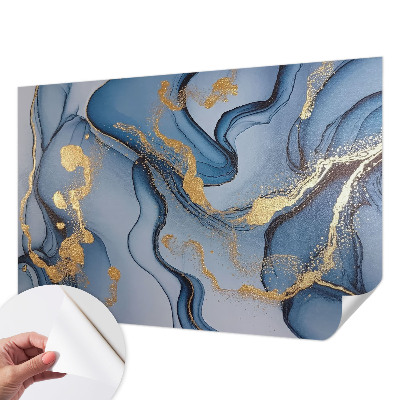 Fotografická tapeta do detskej izby Modré vlny