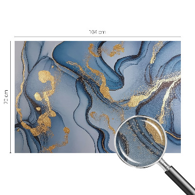 Fotografická tapeta do detskej izby Modré vlny