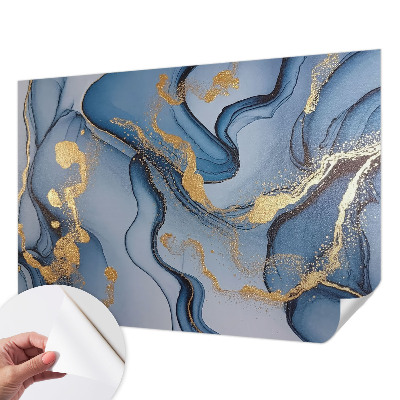 Fotografická tapeta do detskej izby Modré vlny