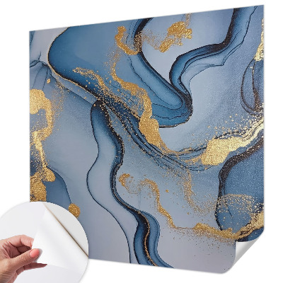 Fotografická tapeta do detskej izby Modré vlny