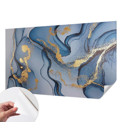 Fotografická tapeta do detskej izby Modré vlny