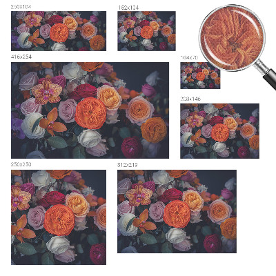 Fototapeta pre chlapca Farebná kytica