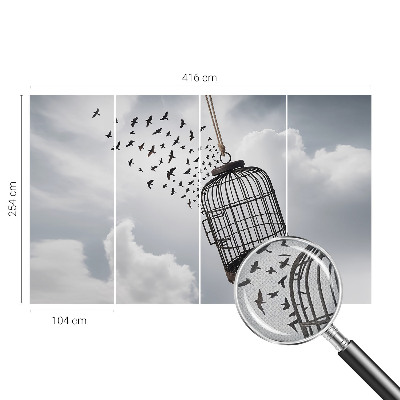 Fototapeta pre dievča Lietajúce vtáky