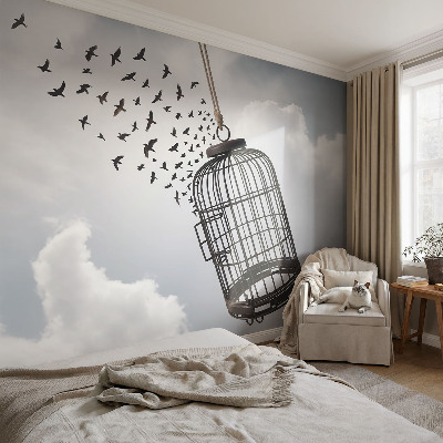 Fototapeta pre dievča Lietajúce vtáky