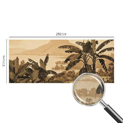 Samolepiaca fototapeta do obývačky Tropická panoráma