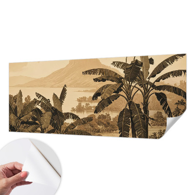 Samolepiaca fototapeta do obývačky Tropická panoráma