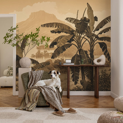 Samolepiaca fototapeta do obývačky Tropická panoráma