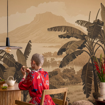 Samolepiaca fototapeta do obývačky Tropická panoráma