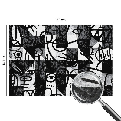 Moderná tapeta na stenu Kreslenie chaosu