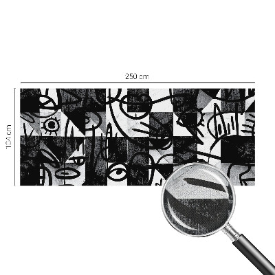 Moderná tapeta na stenu Kreslenie chaosu