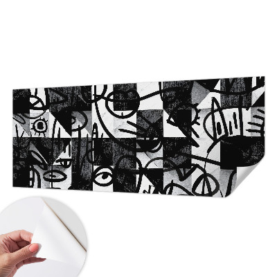 Moderná tapeta na stenu Kreslenie chaosu