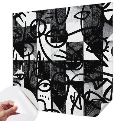 Moderná tapeta na stenu Kreslenie chaosu