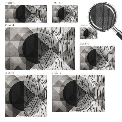 Tapety na stenu samolepiace Abstraktné tvary