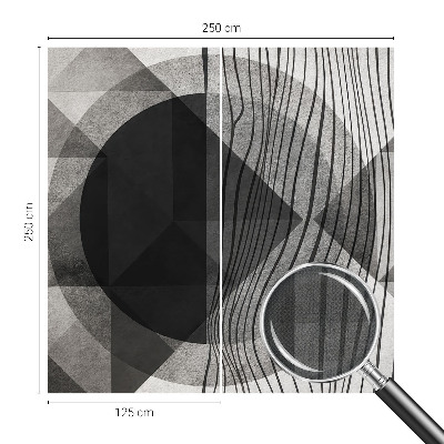 Tapety na stenu samolepiace Abstraktné tvary