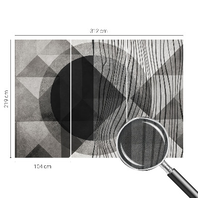 Tapety na stenu samolepiace Abstraktné tvary