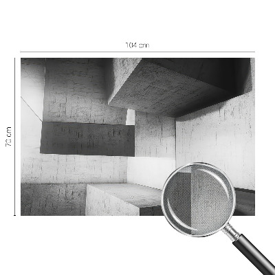 Samolepiaca fototapeta Geometrické sochy