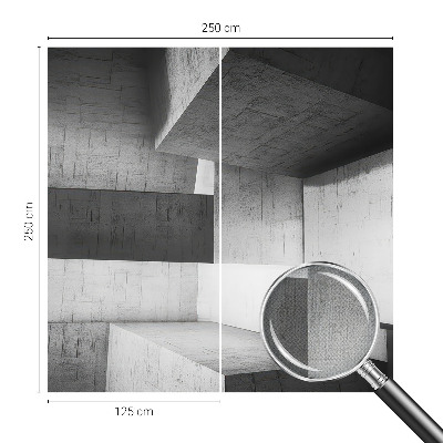 Samolepiaca fototapeta Geometrické sochy