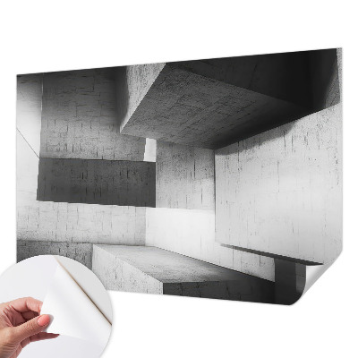 Samolepiaca fototapeta Geometrické sochy