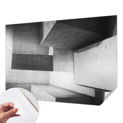 Samolepiaca fototapeta Geometrické sochy