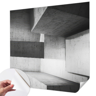 Samolepiaca fototapeta Geometrické sochy