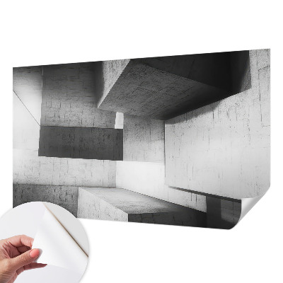 Samolepiaca fototapeta Geometrické sochy