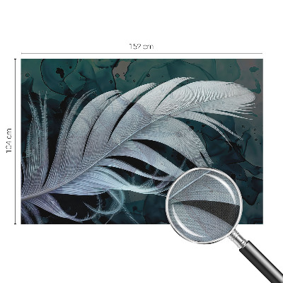 Fotografická tapeta samolepiaca Éterické pierko