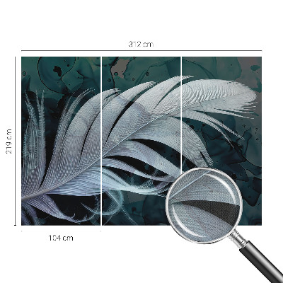 Fotografická tapeta samolepiaca Éterické pierko