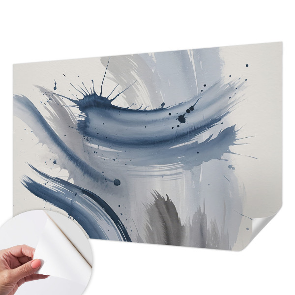 Samolepiaca fototapeta do spálne Umelecké ťahy