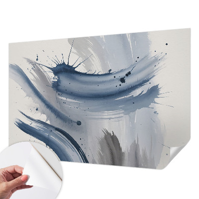 Samolepiaca fototapeta do spálne Umelecké ťahy