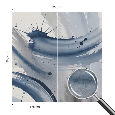 Samolepiaca fototapeta do spálne Umelecké ťahy