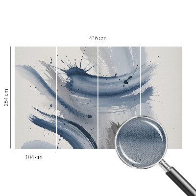 Samolepiaca fototapeta do spálne Umelecké ťahy