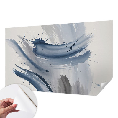 Samolepiaca fototapeta do spálne Umelecké ťahy