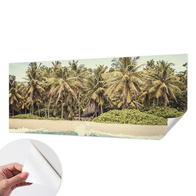 3D fototapeta Tropická pláž