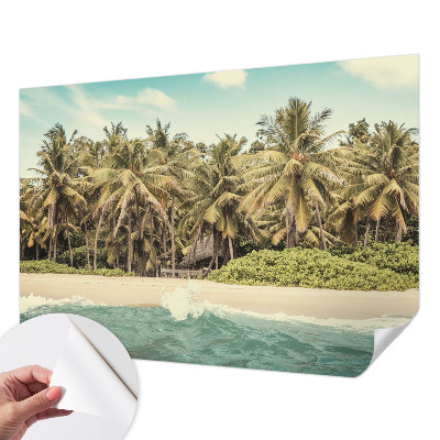 3D fototapeta Tropická pláž