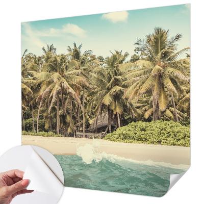 3D fototapeta Tropická pláž