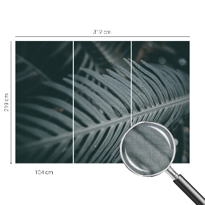 3D tapeta Zelený list