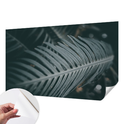 3D tapeta Zelený list