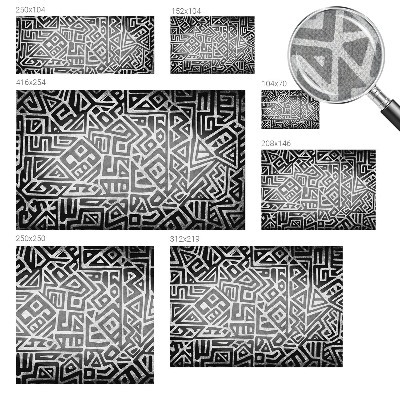 Fotografická tapeta do detskej izby Geometrické bludisko