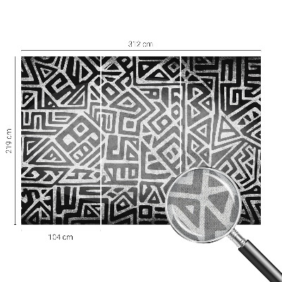 Fotografická tapeta do detskej izby Geometrické bludisko