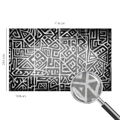 Fotografická tapeta do detskej izby Geometrické bludisko