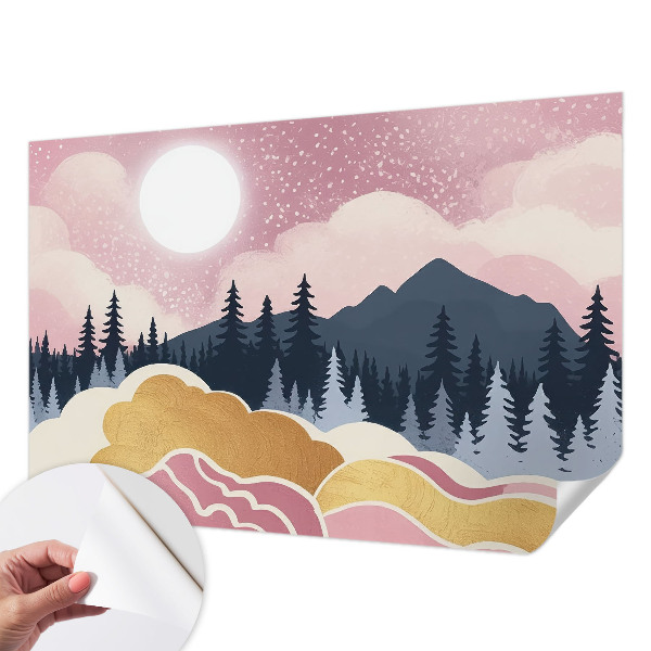 Fototapeta pre dievča Ružový západ slnka