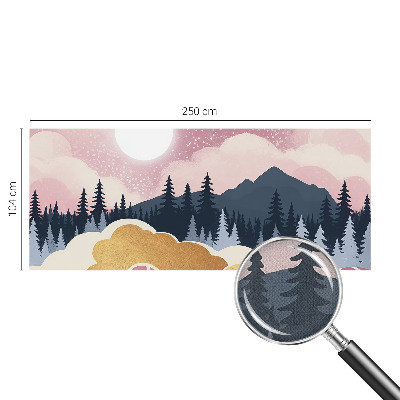 Fototapeta pre dievča Ružový západ slnka