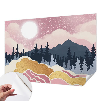 Fototapeta pre dievča Ružový západ slnka