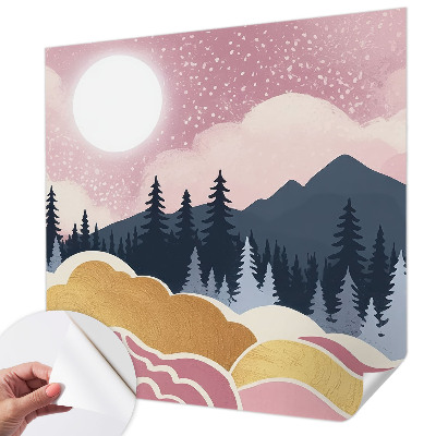 Fototapeta pre dievča Ružový západ slnka