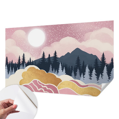 Fototapeta pre dievča Ružový západ slnka